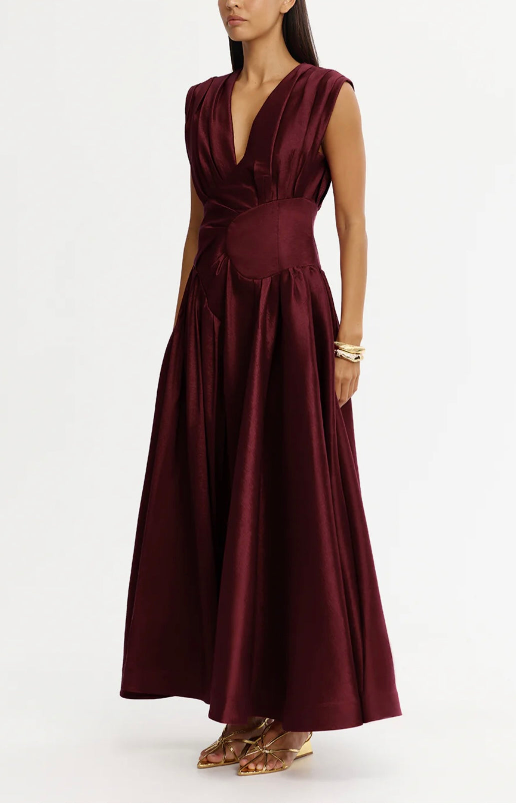 Red Acler Gown