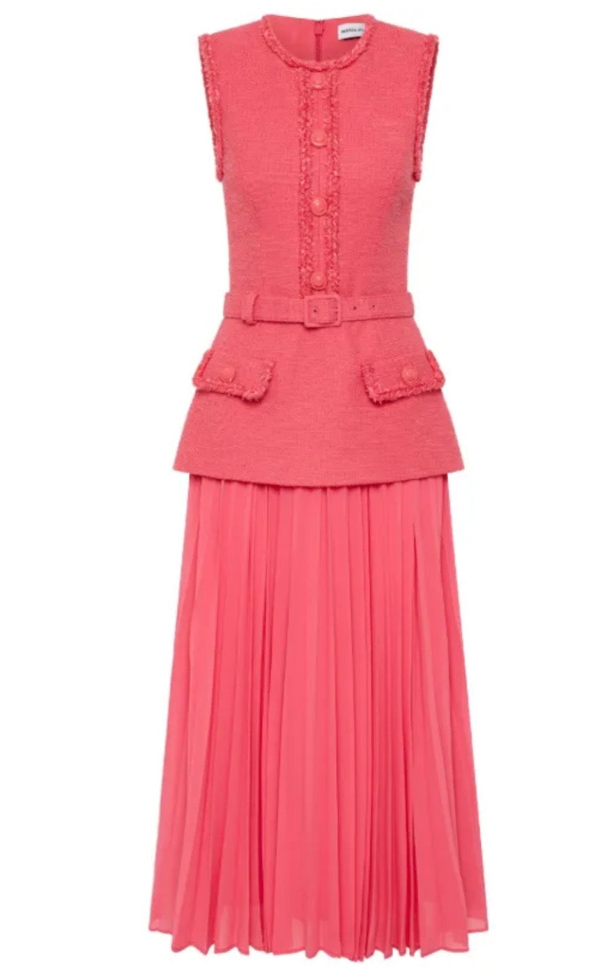 Pink Midi Rebecca Vallance dress