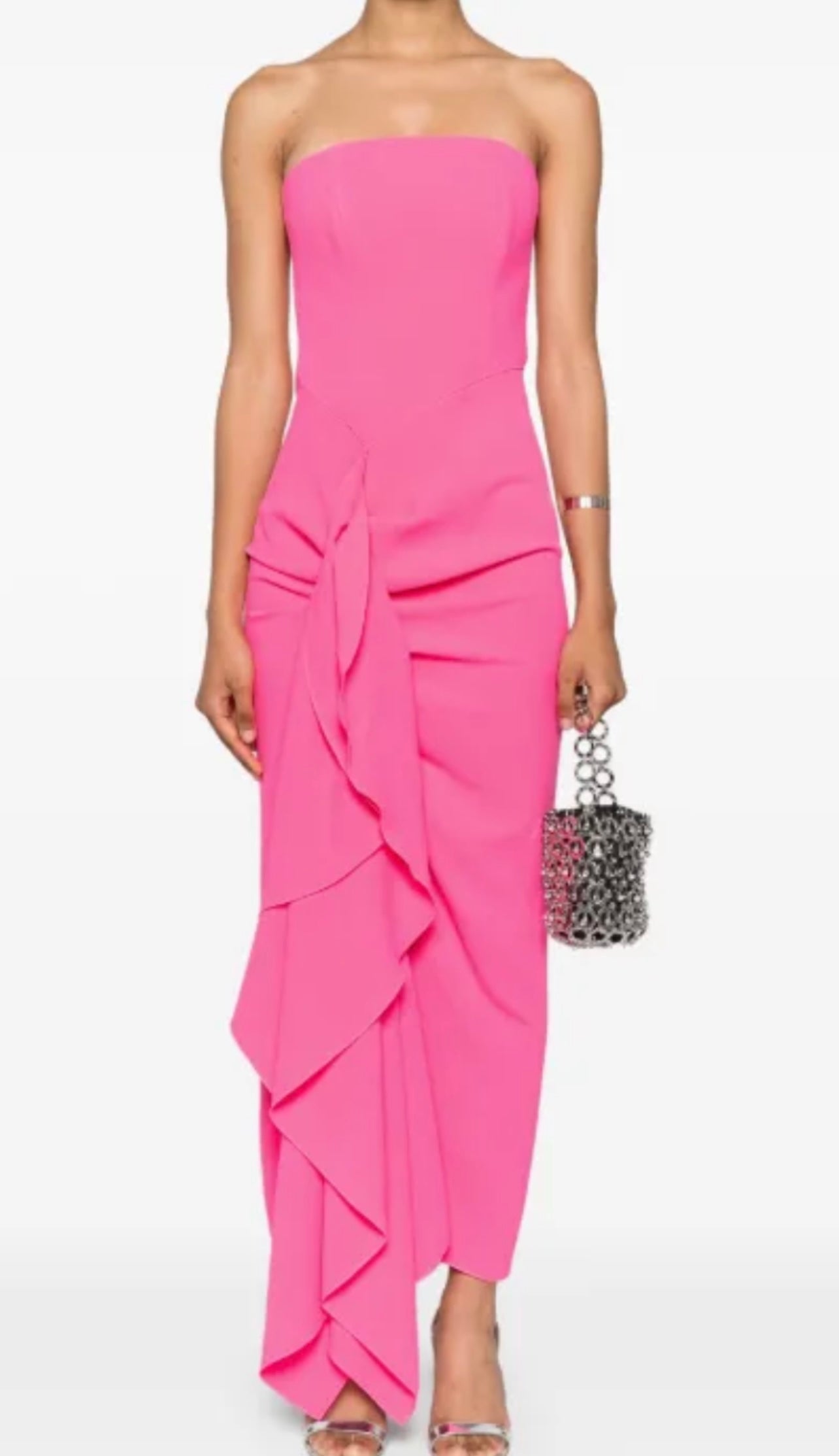 Solace London Thaila Pink Dress