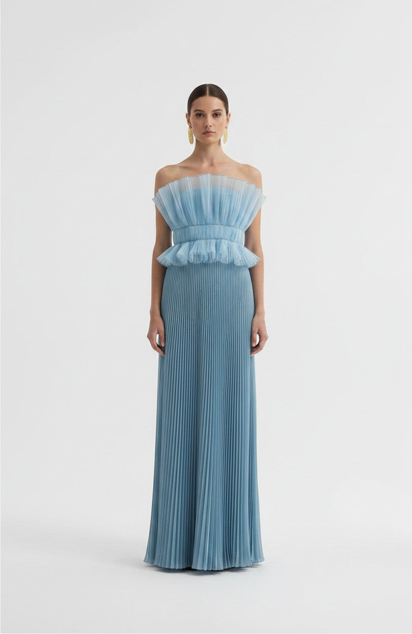 L'IDEE Blue Gown- Blue – S T Y L E L I B R A R Y