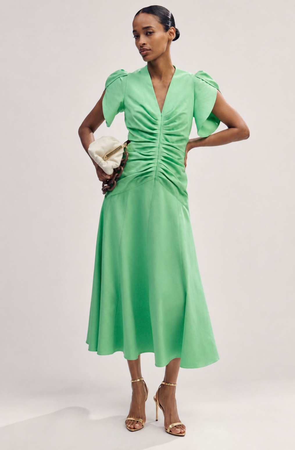 Me&EM Green midi Dress