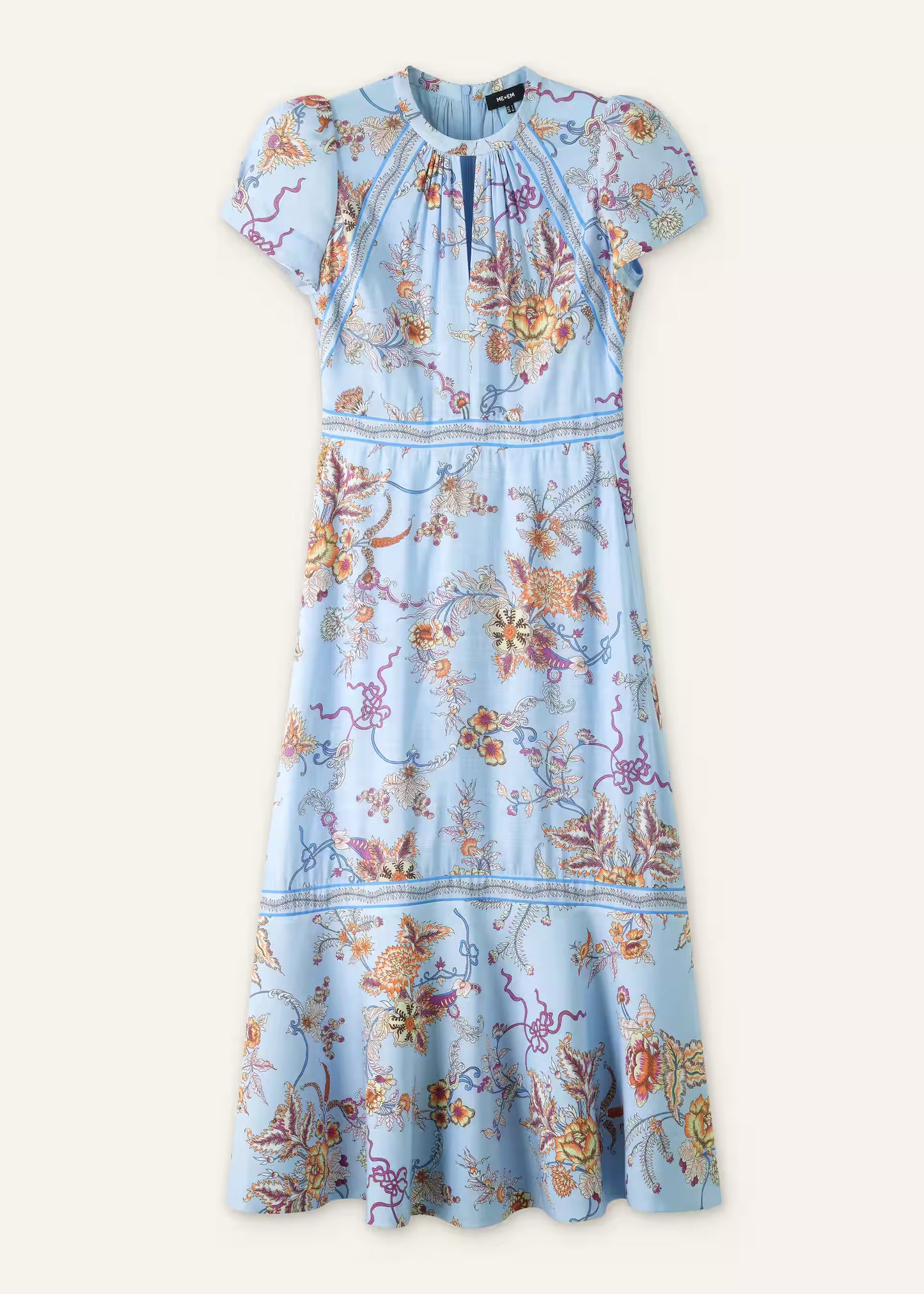 Me&Em Blue Floral Dress