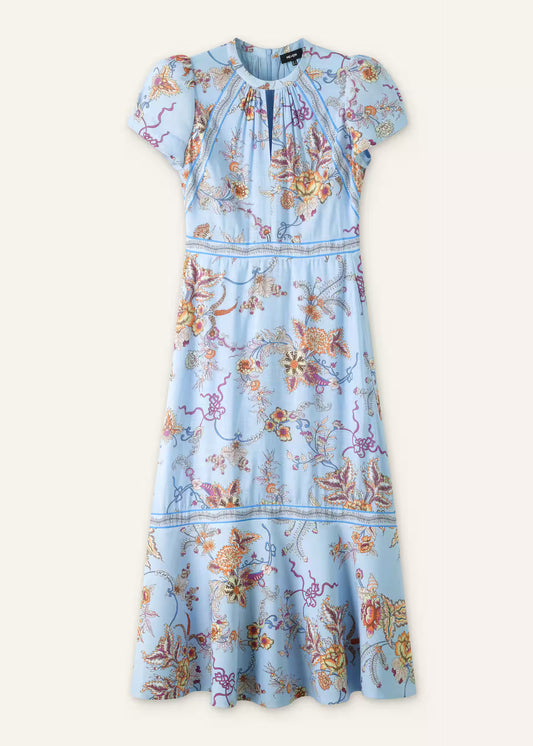Me&Em Blue Floral Dress