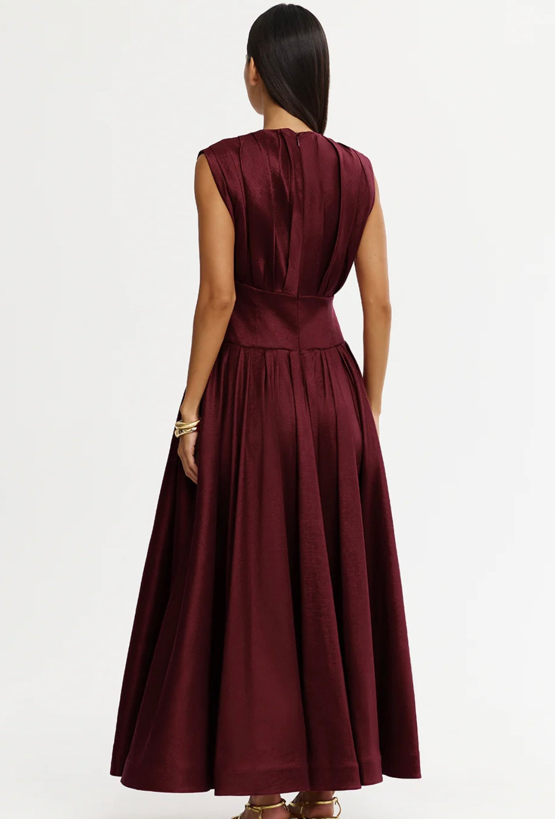 Red Maxi dress for hire 