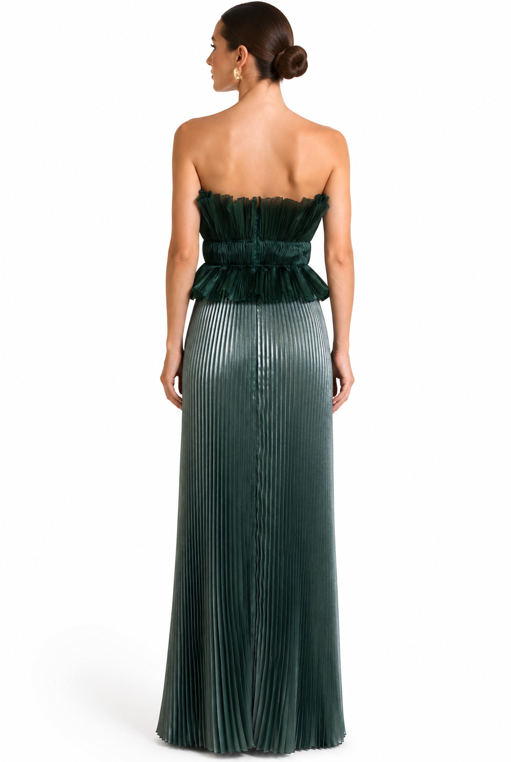 Lidee Masquerade maxi dress- Green