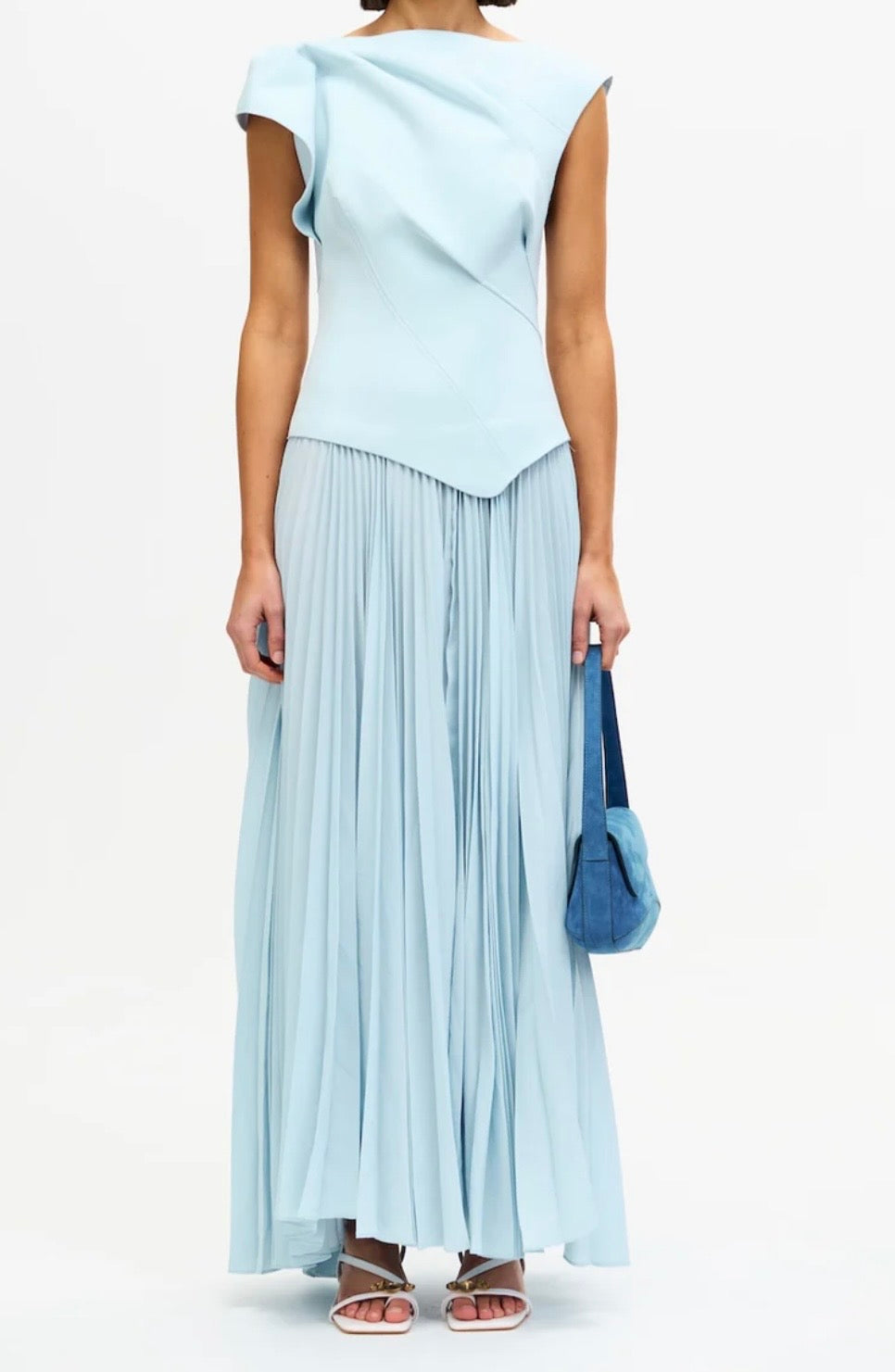 Acler Cronmore Blue dress