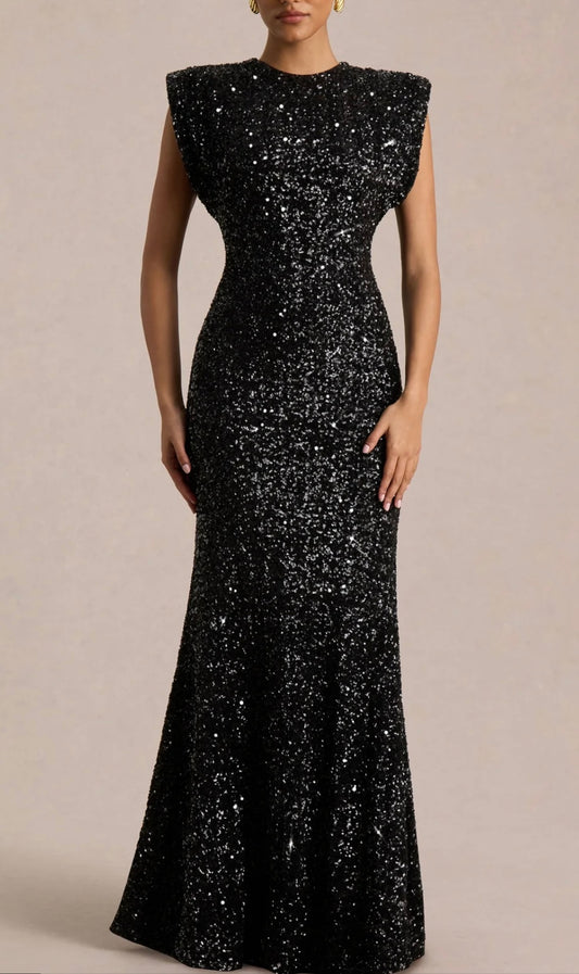 Long sequin Gown